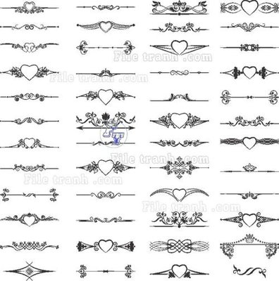 File gốc Vetores (1081) (dành cho trang trí nội thất)