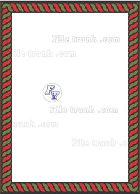 Download file gốc Vetores (818) (in lụa) hoa lá