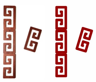 File gốc Viền chữ C trang trí tường phía sau bàn thờ (cho in ấn) độc quyền