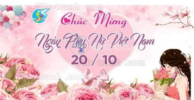 File in ấn backdrop ky niem ngay phu nu vietnam 20-10 (14) (bản gốc) chất lượng cao