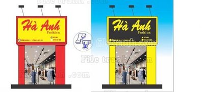 File gốc bang hieu quang cao 2 (3) (in lụa) họa tiết 3D