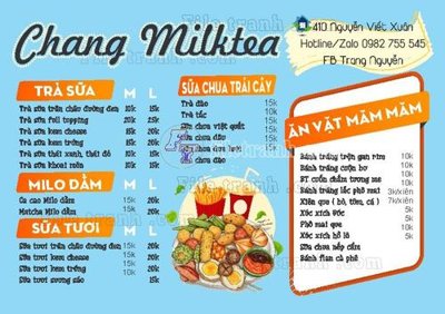 Tệp tin gốc chang milltea (chất lượng) chang milltea