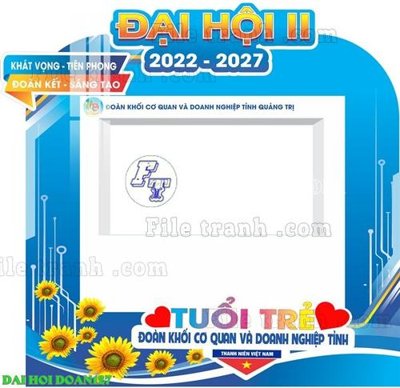 Chi tiết file gốc File thiết kế mẫu pano phông tranh đại hội đoàn 127 (cho in tráng gương)