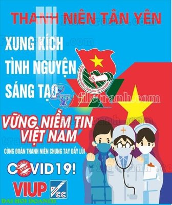 File gốc File thiết kế mẫu pano phông tranh đại hội đoàn 131 (in lụa) tranh mã đáo