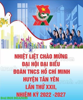 File tranh File thiết kế mẫu pano phông tranh đại hội đoàn 133 (ảnh gốc) in trần xuyên sáng