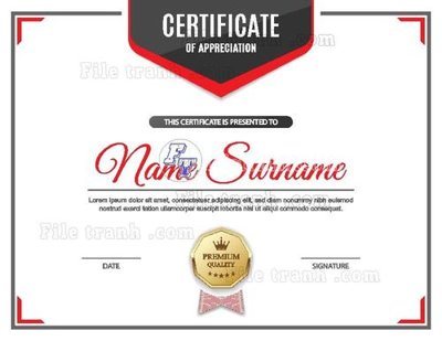 File gốc mau chung nhan 100 (chuẩn màu) cho in offset