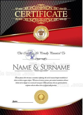 File gốc in ấn mau chung nhan 137 (sẵn sàng tải về)