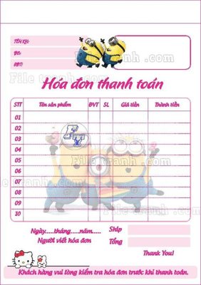 File ảnh mau hoa don ban hang (7)(1) (gốc) in poster