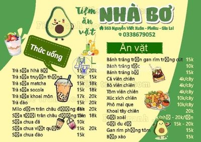 Tải file menu tem nha bo (ảnh gốc) 300dpi menu tem nha bo