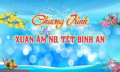 File ảnh File thiết kế mẫu tranh mừng đảng mừng xuân MX105 (gốc) in backdrop sự kiện