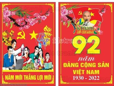 Tải file File thiết kế mẫu tranh mừng đảng mừng xuân MX147 (ảnh gốc) file AI/EPS