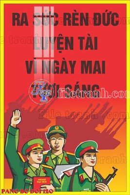 File tranh gốc PSD File thiết kế mẫu tranh pano bộ đội 120 còn nguyên layer