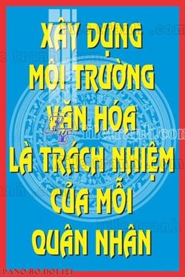 File ảnh File thiết kế mẫu tranh pano bộ đội 121 (gốc) in poster