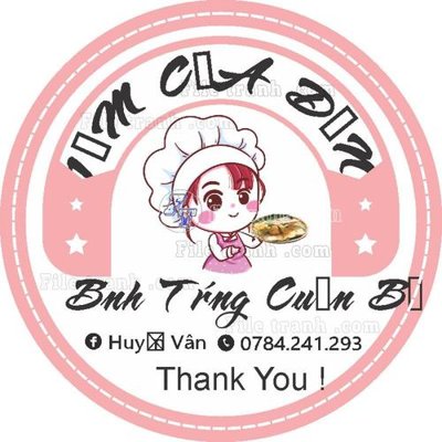 File tranh tem banh trang cuon bo (gốc) chủ đề trẻ em