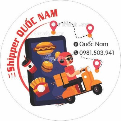 File tranh tem shipper (gốc) chủ đề thiên nhiên