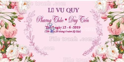 File tranh thiet ke mau trang tri san khau tiec cuoi (4) (ảnh gốc) chi tiết rõ ràng