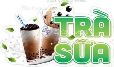 File in trần tra sua (file gốc) xuyên sáng