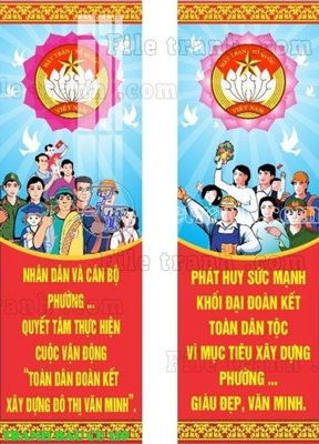 File gốc File thiết kế mẫu pano phông tranh bầu cử 119 (in tráng gương) ốp tường