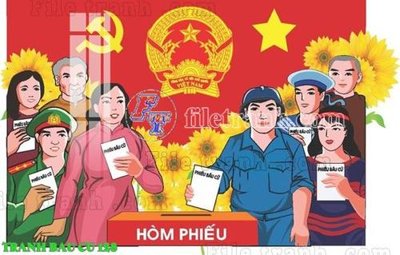 File in trần File thiết kế mẫu pano phông tranh bầu cử 128 (bản gốc) đại dương