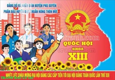 Download file tranh PSD File thiết kế mẫu pano phông tranh bầu cử 147 để chỉnh sửa