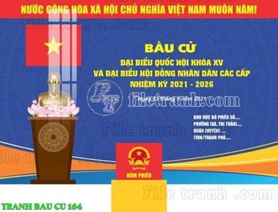 Tải file File thiết kế mẫu pano phông tranh bầu cử 164 (ảnh gốc) 300dpi File thiết kế mẫu pano phông tranh bầu cử 164