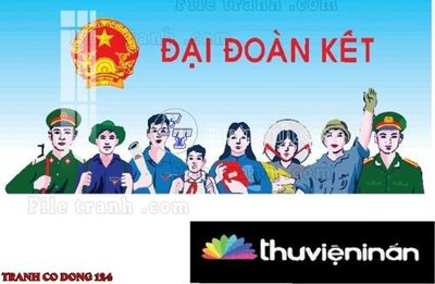 File in mica File thiết kế mẫu pano phông tranh cổ động 124 (bản gốc) siêu trong