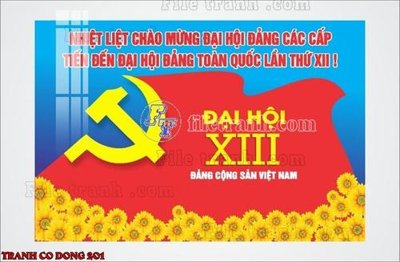 Tải file File thiết kế mẫu pano phông tranh cổ động 201 (gốc) chủ đề hoa sen