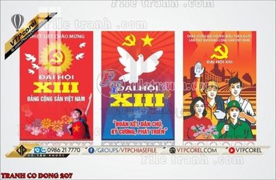 File in lụa File thiết kế mẫu pano phông tranh cổ động 207 (chất lượng cao) File thiết kế mẫu pano phông tranh cổ động 207