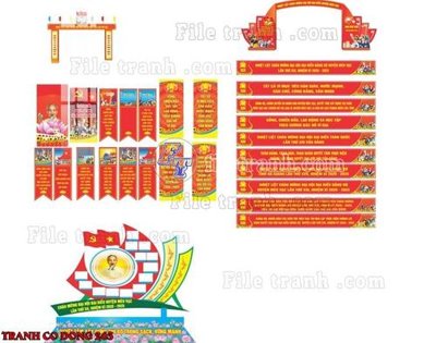 Mua file gốc File thiết kế mẫu pano phông tranh cổ động 263 (PSD) tại Filetranh.com