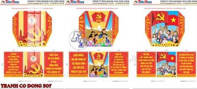 File tranh File thiết kế mẫu pano phông tranh cổ động 307 (ảnh gốc) không bị mờ