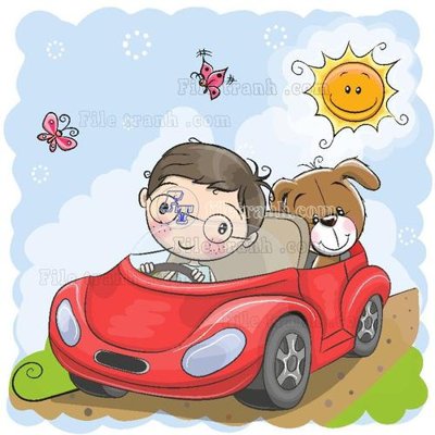 File tranh gốc vector tre em 67 (bản quyền) file PSD