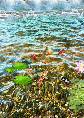 File ảnh File in sàn nhà thảm gạch FTS60 (gốc) cho trang trí nội thất