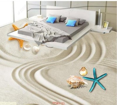 File tranh File in sàn nhà thảm gạch FTS81 (gốc) chủ đề động vật