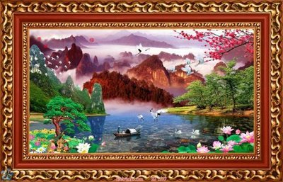 Tải về hình ảnh gốc Tranh phong thủy 107 sắc nét