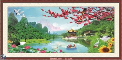 Mua file gốc Tranh phong thủy 126 (in ấn) tại Filetranh.com