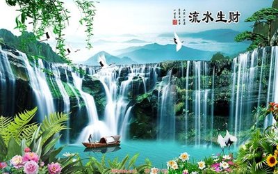 File gốc Tranh phong thủy 137 (vector) cho in ấn