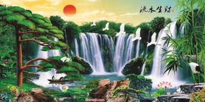 Tải file Tranh phong thủy 25 (gốc) chủ đề hoa sen