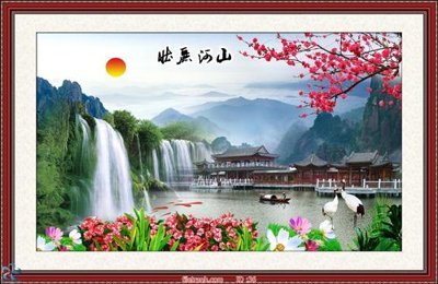 File gốc Tranh phong thủy 36 (bản quyền) cho in ấn