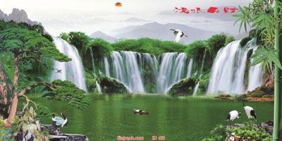 File gốc Tranh phong thủy 50 (in lụa) chi tiết cao