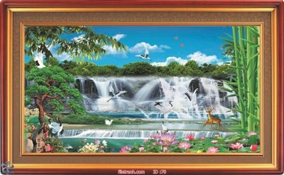 Tải file gốc Tranh phong thủy 78 (bản PSD) đầy đủ layer