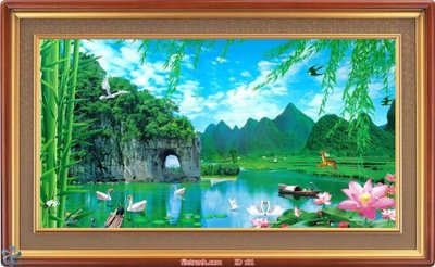 Download file Tranh phong thủy 81 (chất lượng in ấn)