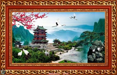 Download file tranh PSD Tranh phong thủy 99 để chỉnh sửa