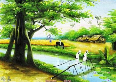 Tải xuống file tranh gốc File tranh đồng quê DQ2 (PSD/TIFF)