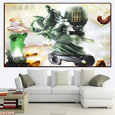 File tranh File mã đáo thành công MD1369 (file gốc) chủ đề phong thủy