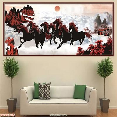 Tải file File mã đáo thành công MD1455 (gốc) làm tranh trang trí