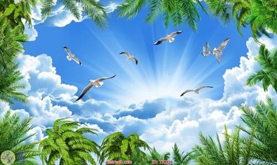 Download file gốc File psd trần 3d TR231 (in lụa) tranh 3D