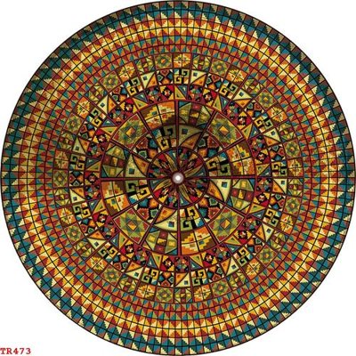 Tải file File tranh trần mây 3d TR473 (gốc) làm tranh trang trí