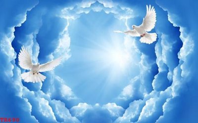 File tranh File tranh trần mây 3d TR690 (gốc) in backlit film