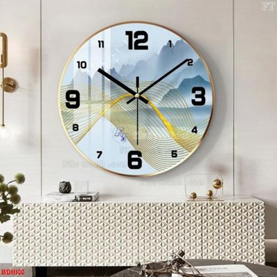 File gốc File tranh đồng hồ tráng gương BDH100 (cho in 3D) độc đáo