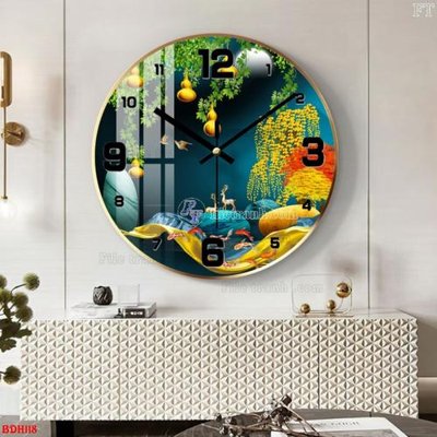 Tải file gốc File tranh đồng hồ tráng gương BDH118 (để in lụa)